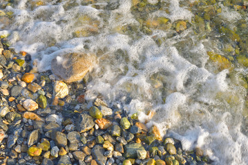 sea and rocky beach