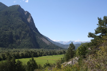 Fototapeta na wymiar Guillestre, Hautes Alpes