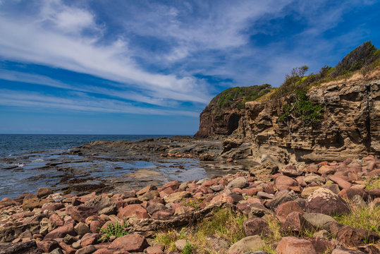 Coastal scenery on the Kiama to Gerringong coastal walk