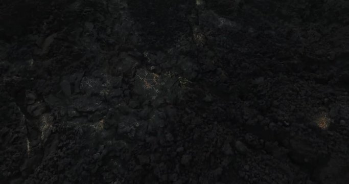 barren landscape until ocean reveal