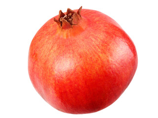 pomegranate fruit isolated on a white background