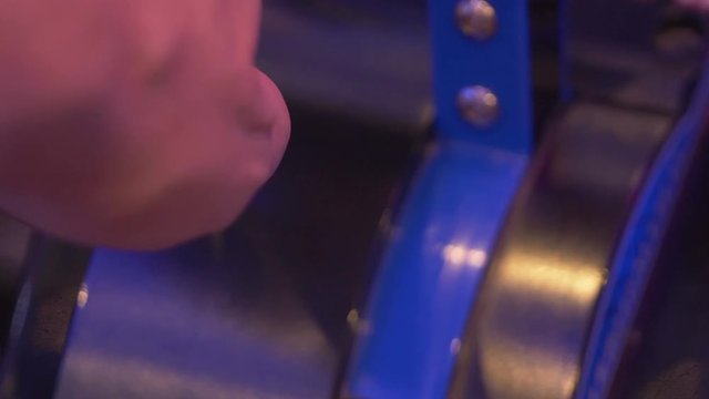 Aircraft throttle in 4k slow motion 60fps