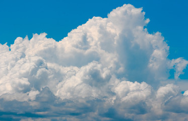 blue sky with clouds