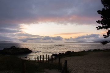 Cielo Nublado desde Samil