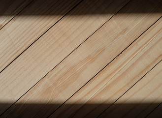 Wood wall texture with shadow border for design