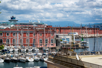 Fototapeta na wymiar Marina, Naples, Italy