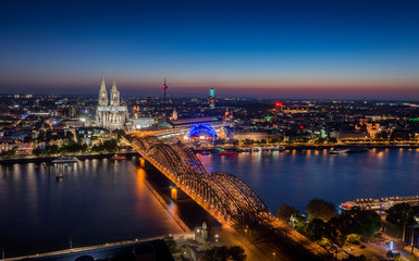 Fototapeta na wymiar Panorama Köln