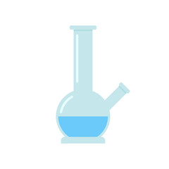 Bong. Flat design. Vector illustratration. 