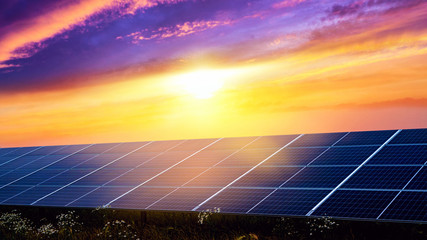 Panels of solar batteries. Panels of solar batteries. Modern panels of solar batteries. Solar energy