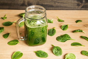 Baby spinach smoothy