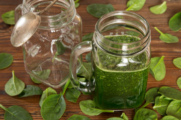 Baby spinach smoothy