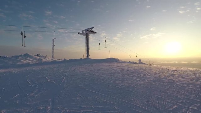 Footage from the beautiful ski resort Levi, Finland.