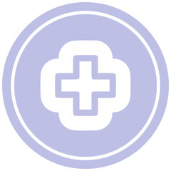 Obraz premium addition symbol circular icon