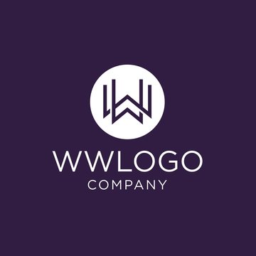 monogram initial ww logo design inspiration
