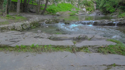 Drone in Beget. Gitona. Catalonia. Spain