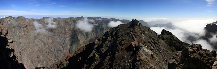 Aussichtspunkt am Roque de los Muchachos