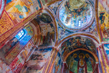 Interior of Gelati Monastery near Kutaisi, Georgia