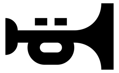 Trumpet Musical Instrument Icon