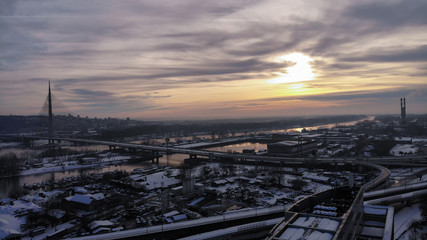 Sava River in Belgrade