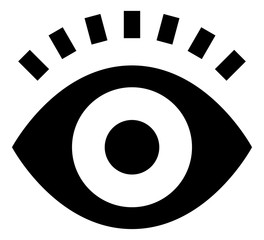 Eye Vision Look See Vector Icon