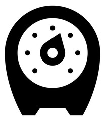 Kitchen Cooking Timer Vector Icon