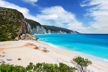 Mediterranean sea landscape