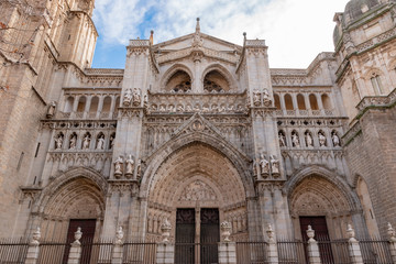 Fototapeta na wymiar Catedral Primada de Toledo, Espanha.