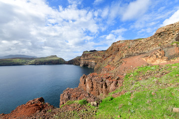 Fototapeta na wymiar Landscape of Madeira island - Ponta de sao Lourenco