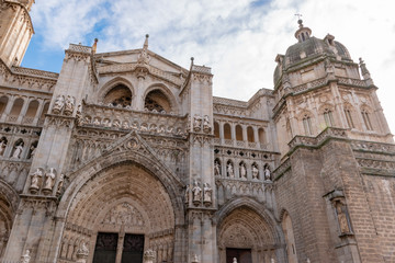 Fototapeta na wymiar Catedral Primada de Toledo, Espanha.