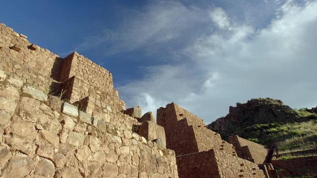 Scenic footage from Pikillaqta, Peru.