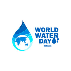 World Water Day Vector Template Design Illustration