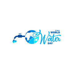 World Water Day Vector Template Design Illustration