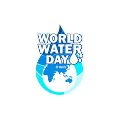 World Water Day Vector Template Design Illustration