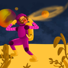 Astronauta © Andrés