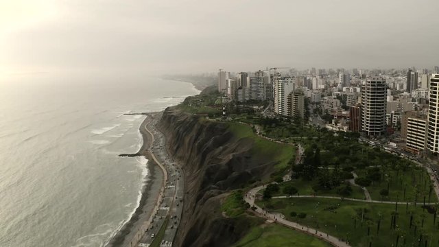 Sunset in Lima 01