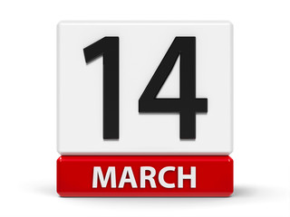 Cubes calendar 14th March