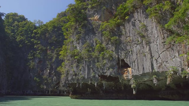 Scenic footage from Panak Island in the Bay of Bengal, Thailand.
