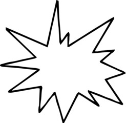 Rough sketch of the exploding frame