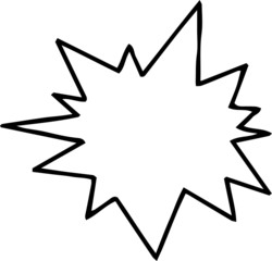 Rough sketch of the exploding frame