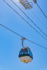 ロープウェイ　静岡県伊豆の国市　かつらぎ山パノラマパーク