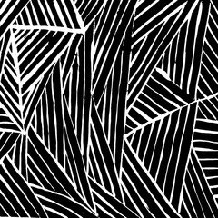 Brush grunge pattern. White and black vector.