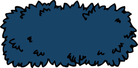 Sketch of blue grassy 