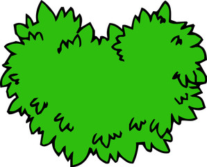 Sketch of grassy
