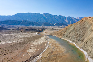 Hormod Protected Area UNESCO World Heritage Site in Southern Iran, taken in January 2019 taken in hdr