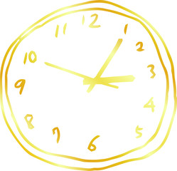 Golden Poor rough sketch of the watch