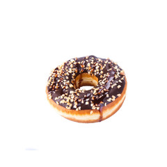 donut or donut with concept on a background.