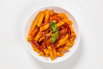 Typical Italian pasta