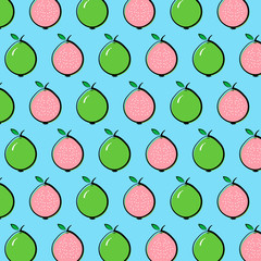 Line Guava Vector