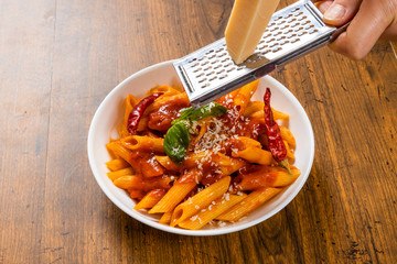 Typical Italian pasta