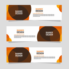 Abstract banner design. Colorful background Illustration vector